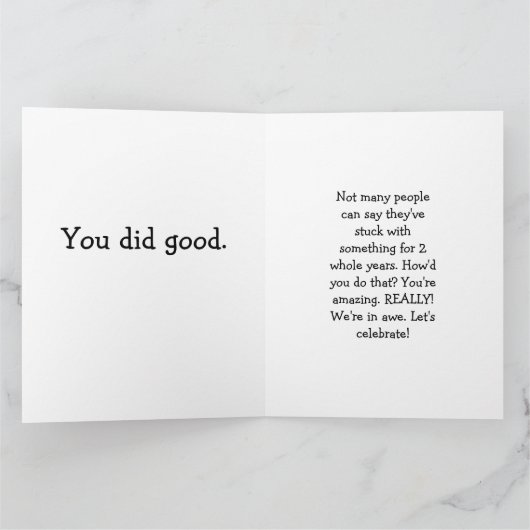 Ik heb twee jaar overleven op het Jubileum van de Kaart (Binnen)