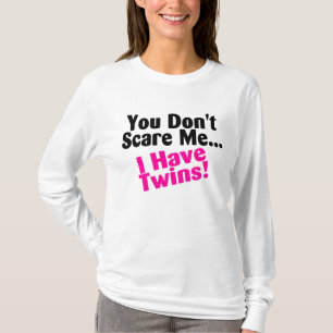 Ik heb twee keer roze zwart. t-shirt