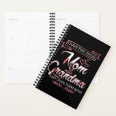 Ik heb twee titels mam, Moederdag Gift, liefje mam Planner (Display)