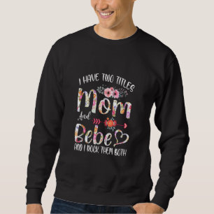 Ik heb twee titels mama en BodemFloral oma mama Trui