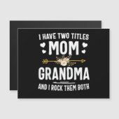 Ik heb twee titels mama en oma (Voorkant / Achterkant)