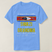Ik heb twee titels Swazi en oma Eswatini T-shirt (Design voorkant)
