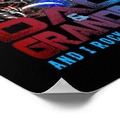 Ik heb twee titels vader en opa Wolf Dragon Poster (Hoek)