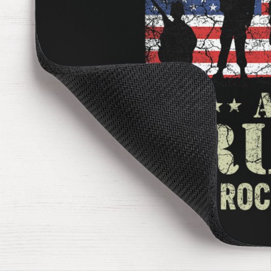 Ik heb twee titels veteraan en chagrijnige grappig muismat (Hoek)