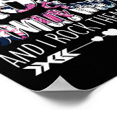 Ik heb twee titels voor mam Bonus Vrouw Poster (Hoek)