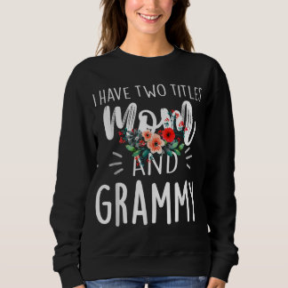Ik heb twee titels voor mama en Grammy... ik heb z Trui