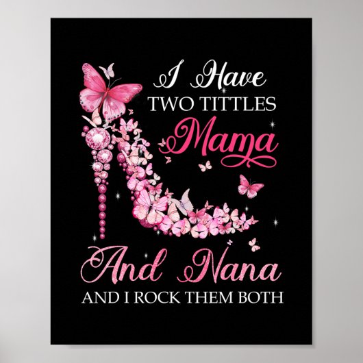 Ik heb twee titels voor mama en nana hiel. poster (Voorkant)