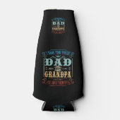 Ik heb twee titels voor papa en opa flesjeskoeler (Voorkant)