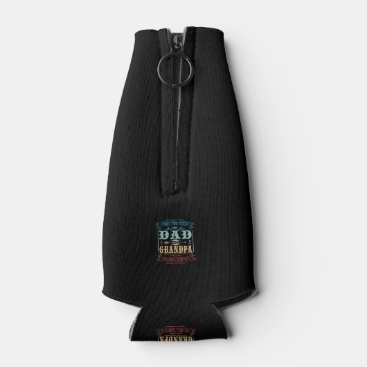 Ik heb twee titels voor papa en opa flesjeskoeler (Achterkant)