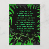 Ik heb u deze dingen briefkaart verteld (Voorkant)