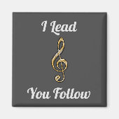 Ik heb u geleid naar muziekdocent Gold Hartelijk d Magneet (Voorkant)