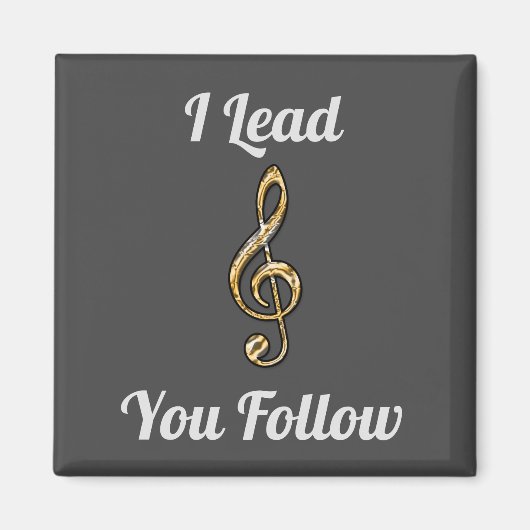 Ik heb u geleid naar muziekdocent Gold Hartelijk d Magneet (Voorkant)