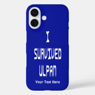 Ik heb Ulpan overleefd iPhone 16 Hoesje