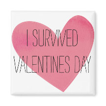 Ik heb Valentijnsdag Joke magnet overleefd