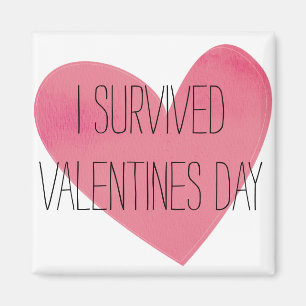 Ik heb Valentijnsdag Joke magnet overleefd