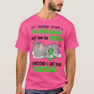 Ik heb van Achalazië geen energie om T-shirt