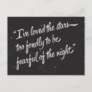 Ik heb van de sterren gehouden briefkaart