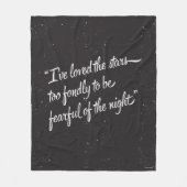 Ik heb van de sterren gehouden fleece deken (Voorkant)