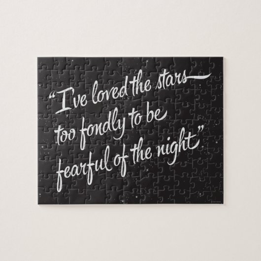 Ik heb van de sterren gehouden legpuzzel (Horizontaal)