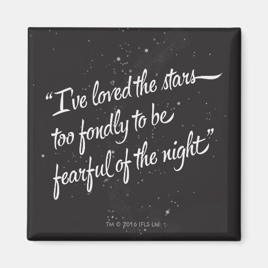 Ik heb van de sterren gehouden magneet (Voorkant)