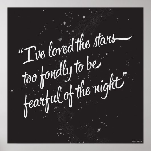 Ik heb van de sterren gehouden poster (Voorkant)