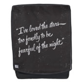 Ik heb van de sterren gehouden rugtassen (Voorkant)