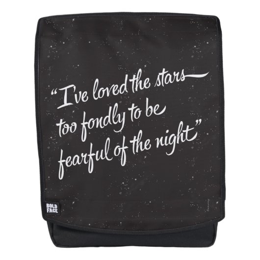 Ik heb van de sterren gehouden rugtassen (Voorkant)