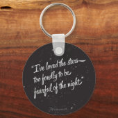 Ik heb van de sterren gehouden sleutelhanger (Voorkant)