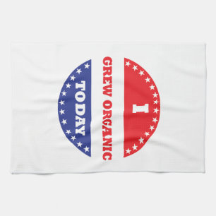 Ik heb vandaag biologisch geteeld theedoek