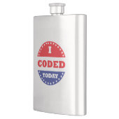 Ik heb vandaag code geschreven flacon (Links)