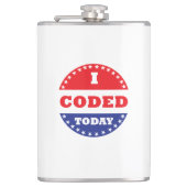 Ik heb vandaag code geschreven heupfles (Voorkant)