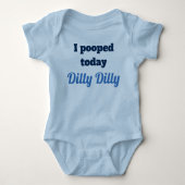 Ik heb vandaag Dilly Dilly Baby shirt gepoold (Voorkant)
