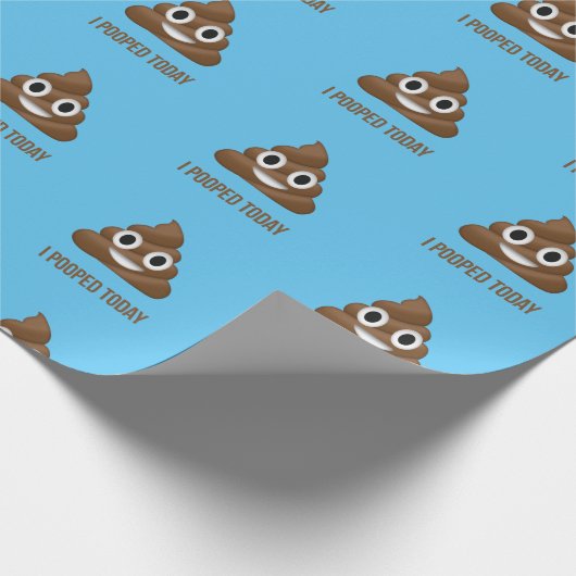 Ik heb vandaag een grappig Emoticon Pattern gemaak Cadeaupapier (Hoek)