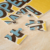 Ik heb vandaag een grappige Humor van Toilet gepoo Legpuzzel (Zijkant)