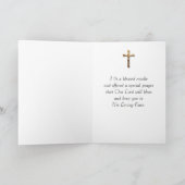 IK HEB Vandaag EEN KAARS VOOR JE AANSTEKEND MAAGD Feestdagen Kaart (Binnen)