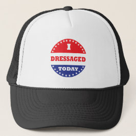 Ik heb vandaag gedresseerd trucker pet