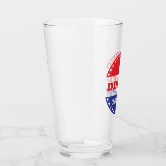 Ik heb vandaag gedronken Pickleball Glas (Rechts)