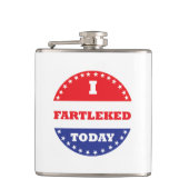 Ik heb vandaag gefascineerd heupfles (Voorkant)