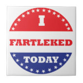 Ik heb vandaag gefascineerd tegeltje (Voorkant)