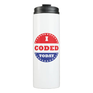 Ik heb vandaag gegoten thermosbeker