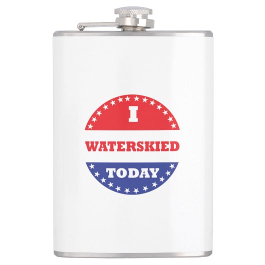 Ik heb vandaag gekeken heupfles (Voorkant)