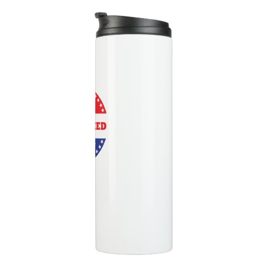 Ik heb vandaag gekeken thermosbeker (Geroteerd rechts)