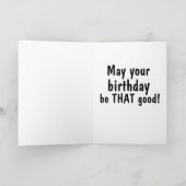 IK HEB VANDAAG GEOPEND! FUNNY BIRTHDAY CARDS KAART (Binnen)