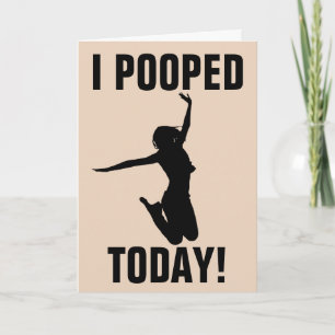 IK HEB VANDAAG GEOPEND! FUNNY BIRTHDAY CARDS KAART