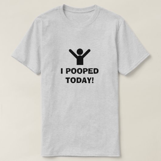 IK HEB VANDAAG GEOPEND! T-SHIRT (Design voorkant)
