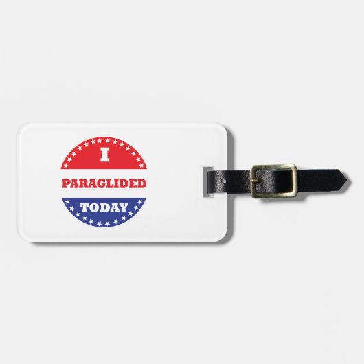 Ik heb vandaag geparkeerd bagagelabel (Voorkant horizontaal)