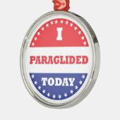 Ik heb vandaag geparkeerd metalen ornament (Links)