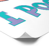 Ik heb vandaag gepoept poster (Hoek)