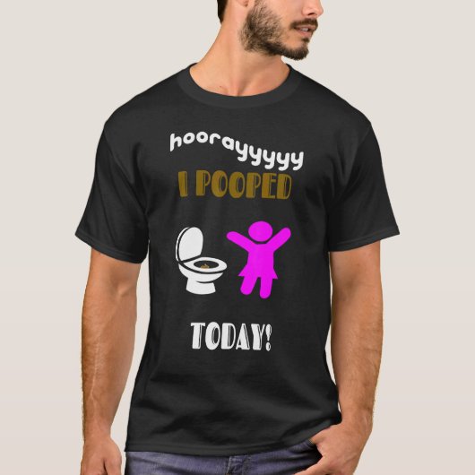 Ik heb vandaag gepoept Vrouwen Jeugd Meisjes Kinde T-shirt (Voorkant)