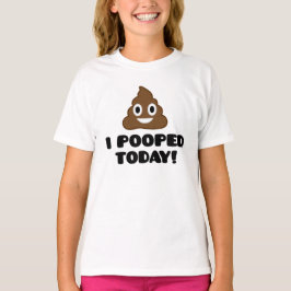 Ik heb vandaag gepoold. (emoji shirt) t-shirt